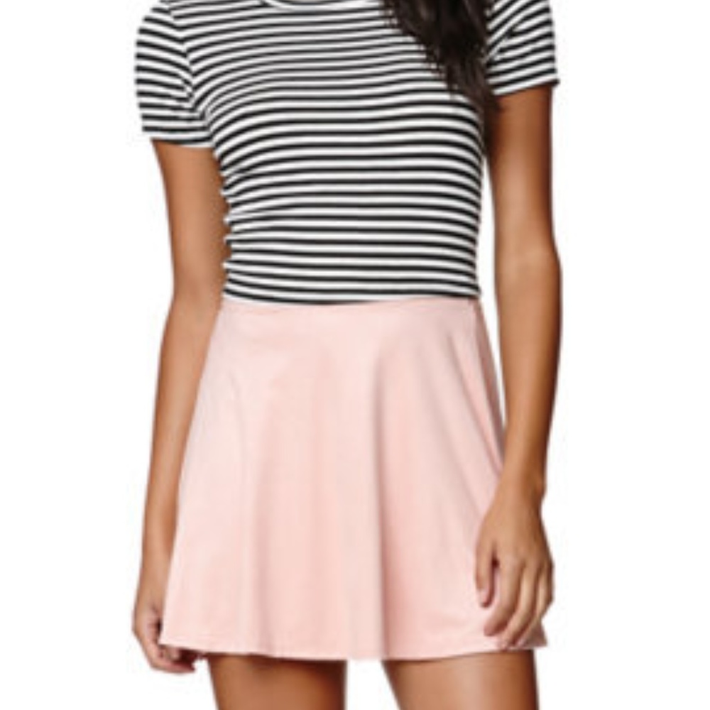 Pink Skater Skirt